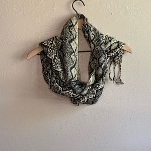 Snake Print Scarf